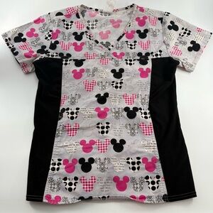 Disney Mickey Mouse Scrub Top